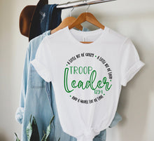 Load image into Gallery viewer, Troop Leader * A Little Bit Of Crazy * A Little Bit Of Loud * And A Whole Lot Of Love Troop Shirt
