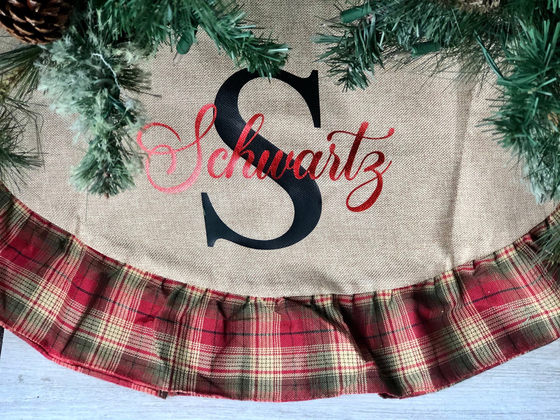 Personalized Christmas Tree Skirt