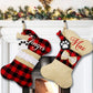 Personalized Buffalo Plaid Pet Stockings / Stocking for Dogs / Stocking For Pets / Personalized Dog Stocking / Buffalo Plaid Pet Stocking