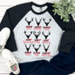 Reindeer As Food Raglan Shirt / Christmas Raglan Shirt / Gift For Husband / Gift For Son / Gift For Hunter / Gift For Hunter