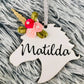 Unicorn ornament / personalized unicorn ornament / unicorn / gift for daughter / christmas ornament / christmas unicorn ornament