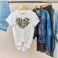 Wild About Scout Troop Shirt / Leopard Print Troop Shirt / Leopard Print Heart Shirt / Scout Troop Shirt