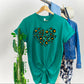 Wild About Scout Troop Shirt / Leopard Print Troop Shirt / Leopard Print Heart Shirt / Scout Troop Shirt