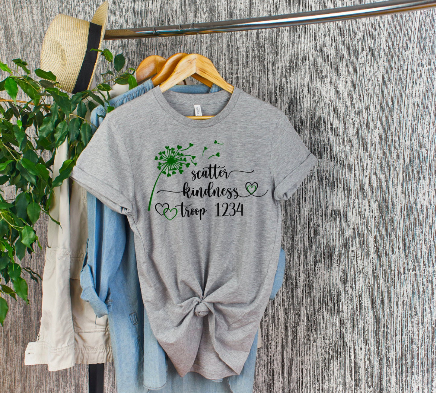 Scatter Kindness Troop Shirt / Scout Troop Shirt / Scatter Kindness Shirt / Scout Shirt