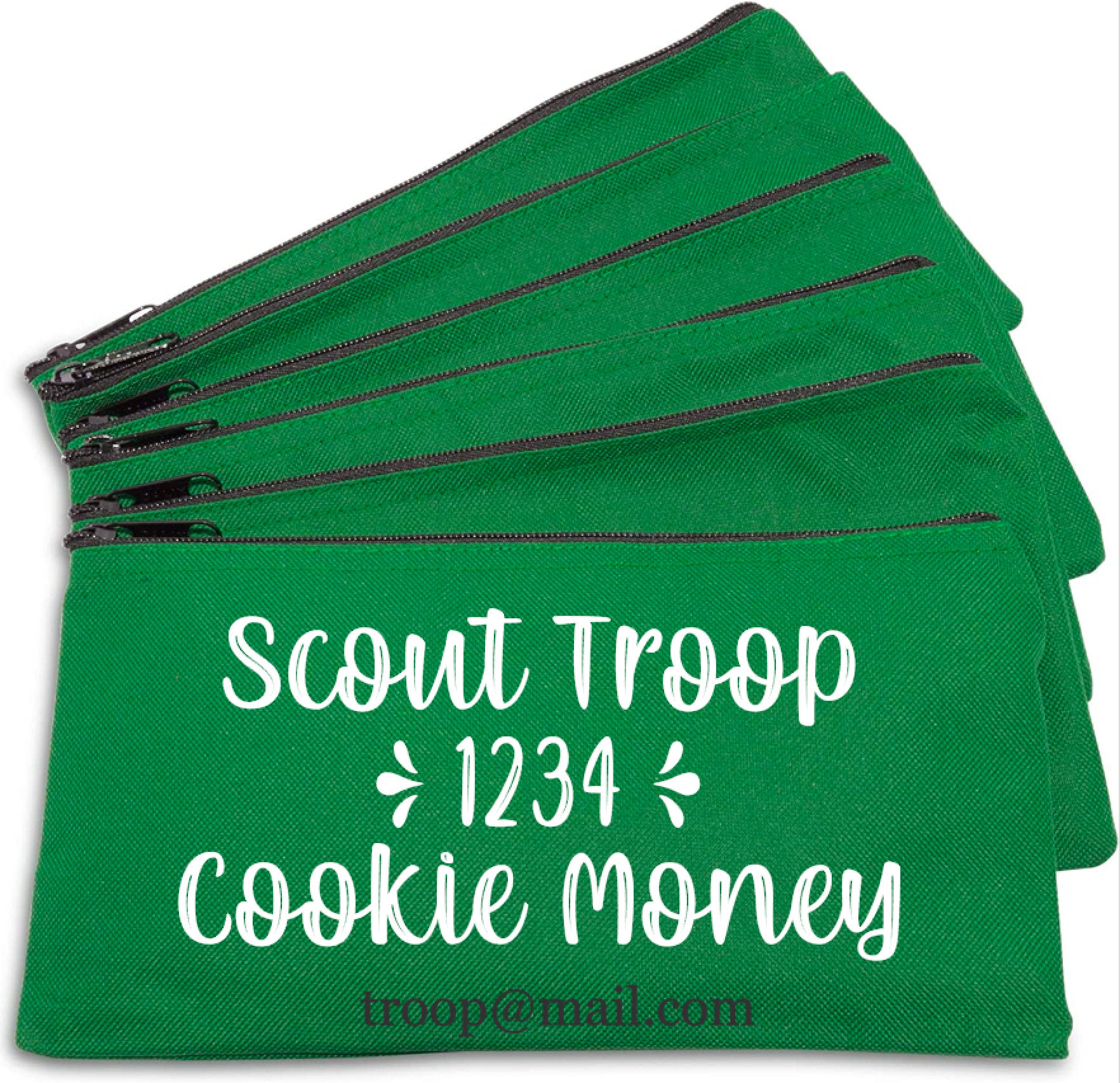 Scout Troop Money Envelope / Scout Troop Cookie Money Envelope / Scout Troop Dues Envelope / Scout Troop Supplies