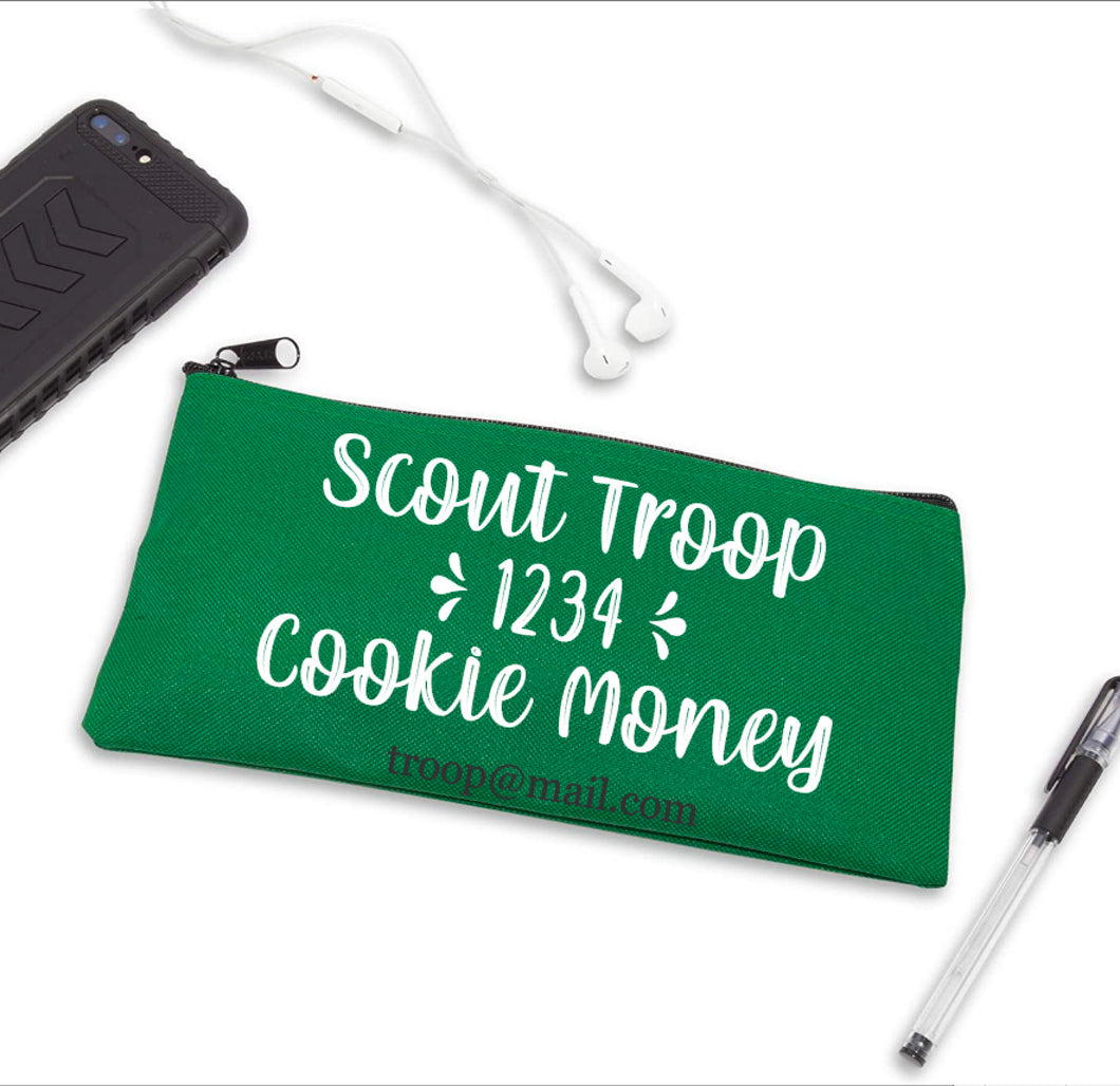 Scout Troop Money Envelope / Scout Troop Cookie Money Envelope / Scout Troop Dues Envelope / Scout Troop Supplies