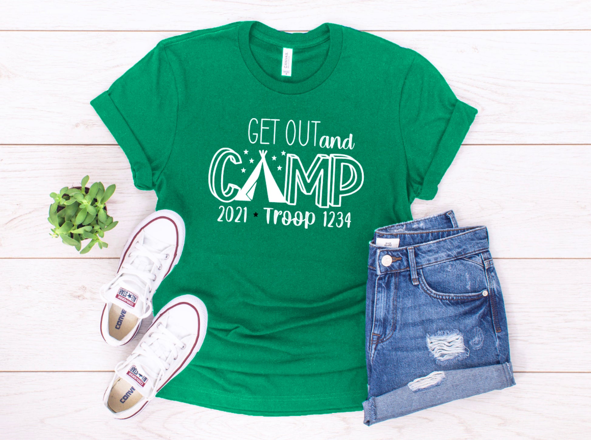 Get Out And Camp Scout Troop Shirt / Scout Troop Camping Shirt / Scout Troop Campout Shirt / Scout Troop Camping