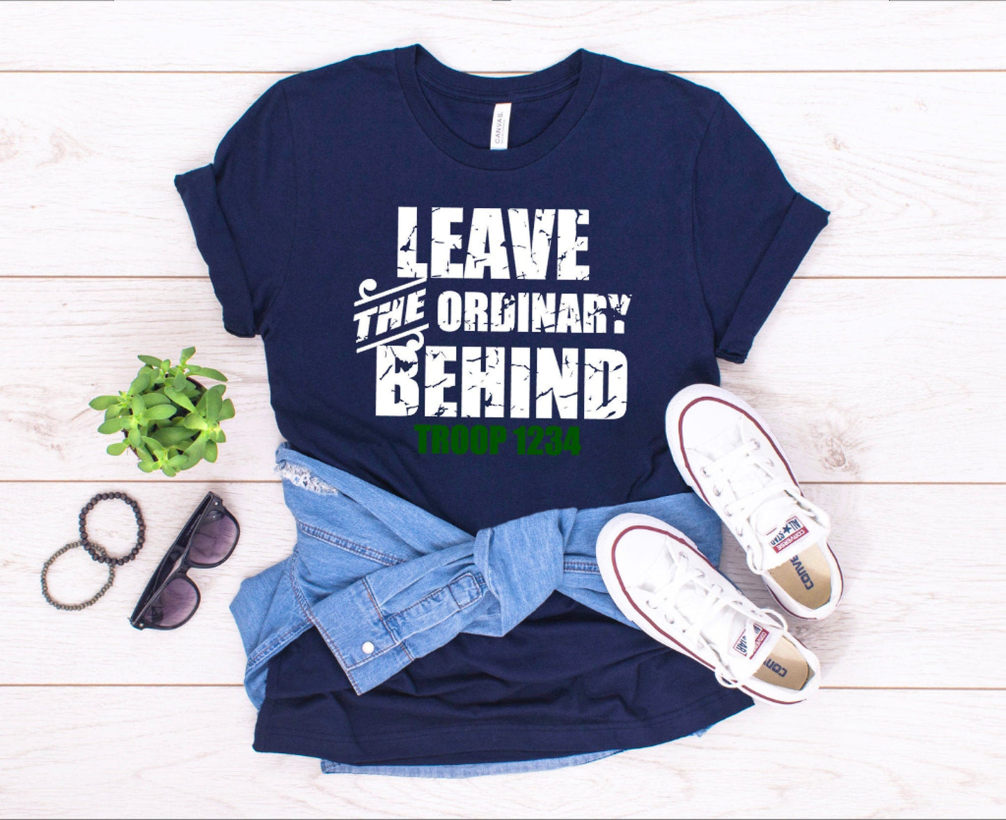 Leave The Ordinary Behind Scout Troop Shirt / Leave The Ordinary Behind Shirt / Scout Troop Shirt / Scout Leader Shirt