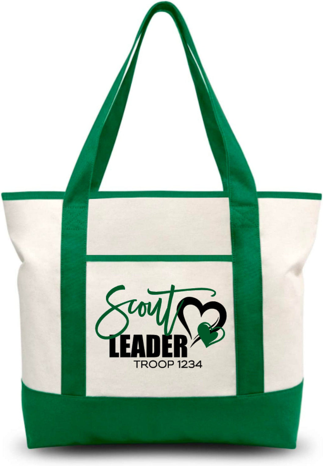 Scout Leader Tote Bag With Leader Design