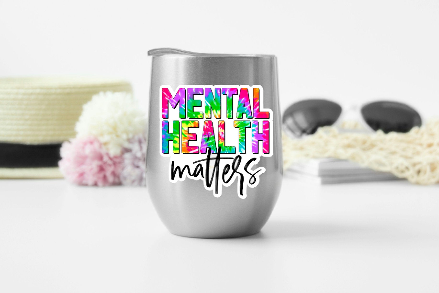 Mental Health Matters Vinyl Sticker / Mental Health Decal / Mental Health Matters Decal / Mental Health Matters Bumper Sticker