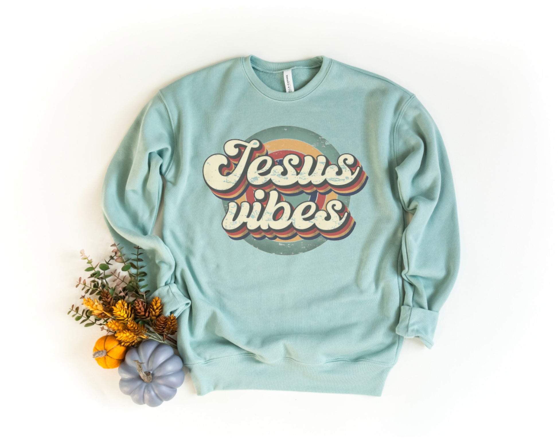 Jesus Vibes Sweatshirt / Christian Sweatshirt / Jesus Sweatshirt / Jesus Vibes Sweatshirt / Gift For Her