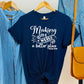 Making The World A Better Place Troop Shirt / Scout Troop Shirt / World Thinking Day Troop Shirt