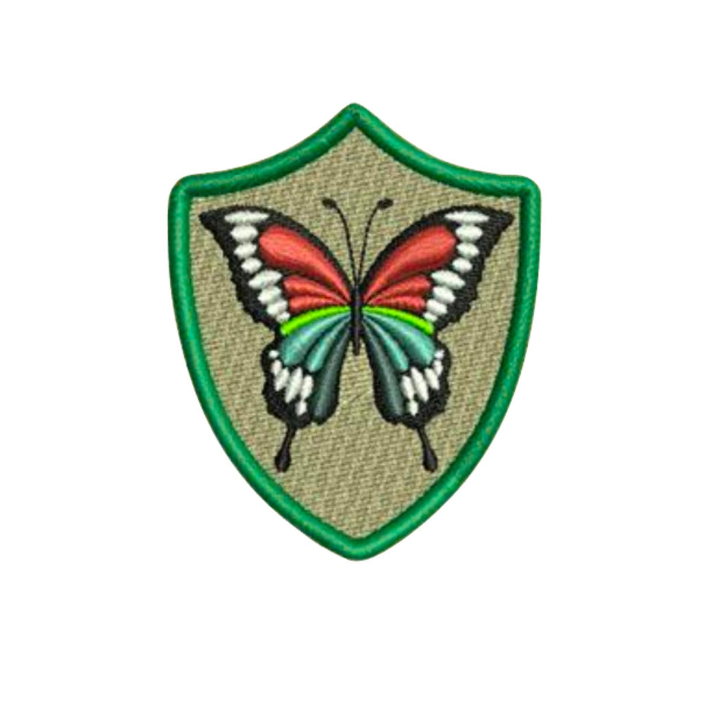Butterfly Crest / Butterfly Troop Crest / Nature Troop Crest / Unofficial Troop Crest