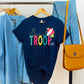 Unicorn Scout Troop Shirt / Unicorn Crest Scout Troop Shirt / Scout Troop Shirt