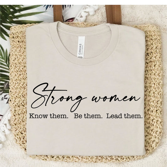 Strong Women DTF Transfer